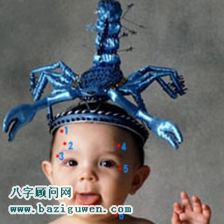 男人脸上的富痣